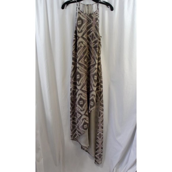 BCBGeneration Dresses & Skirts - BCBGeneration Womens Grey Multicolor Strappy Sleeveless High Low Dress‎ 4 NWT
